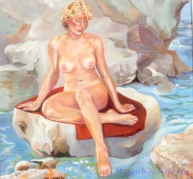 Nude on the Rocks
